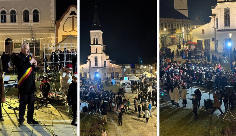 Târgul de Crăciun din Abrud – bucurie, lumină și spirit de comunitate