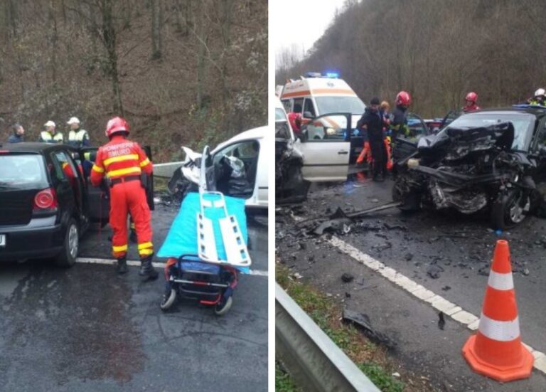 Cum s-a întâmplat accident de la Fornădie, de pe DN76 Deva-Brad?
