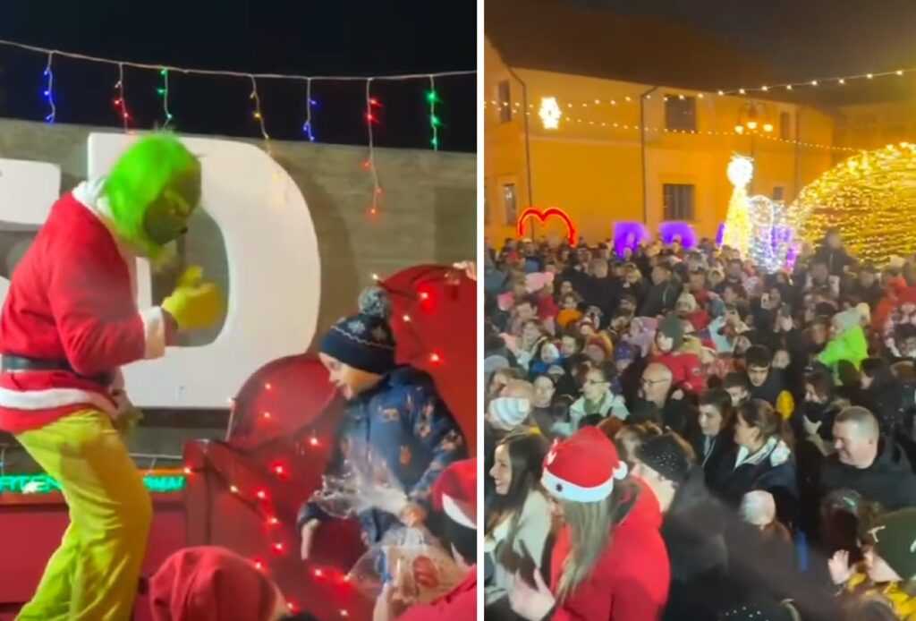 Magia Crăciunului, adusă de tinerii social-democrați la Brad