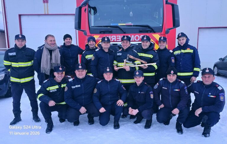 Un final de carieră marcat de respect și recunoștință: Plt. adj. șef Ivan Alin Samoilă a ieșit în această dimineață din tură pentru ultima dată!