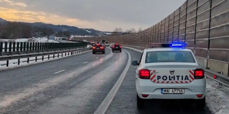 Amenzi drastice pe A1 Sibiu – Sebeș – Deva: 24 de șoferi sancționați pentru viteză excesivă într-o singură săptămână