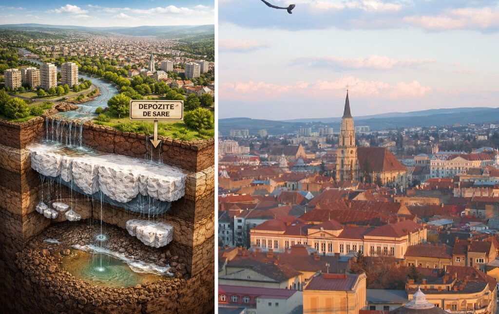 Cluj-Napoca, orașul construit pe mai multe depozite de sare: Riscuri geotehnice au fost cunoscute, dar adesea ignorate!