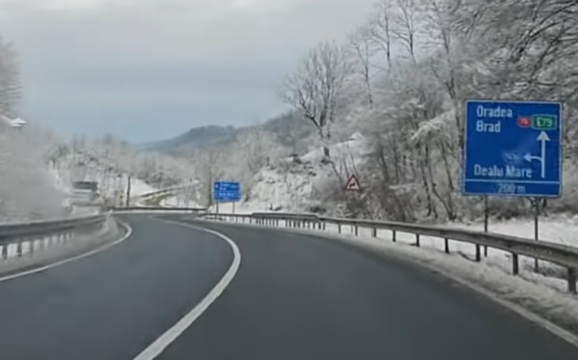 Trafic fără probleme majore pe DN76 Deva-Oradea și în zonele turistice din Apuseni
