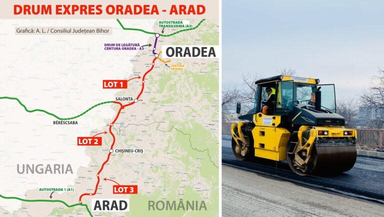 S-a semnat contractul pentru lotul 3 al drumului expres Arad – Oradea