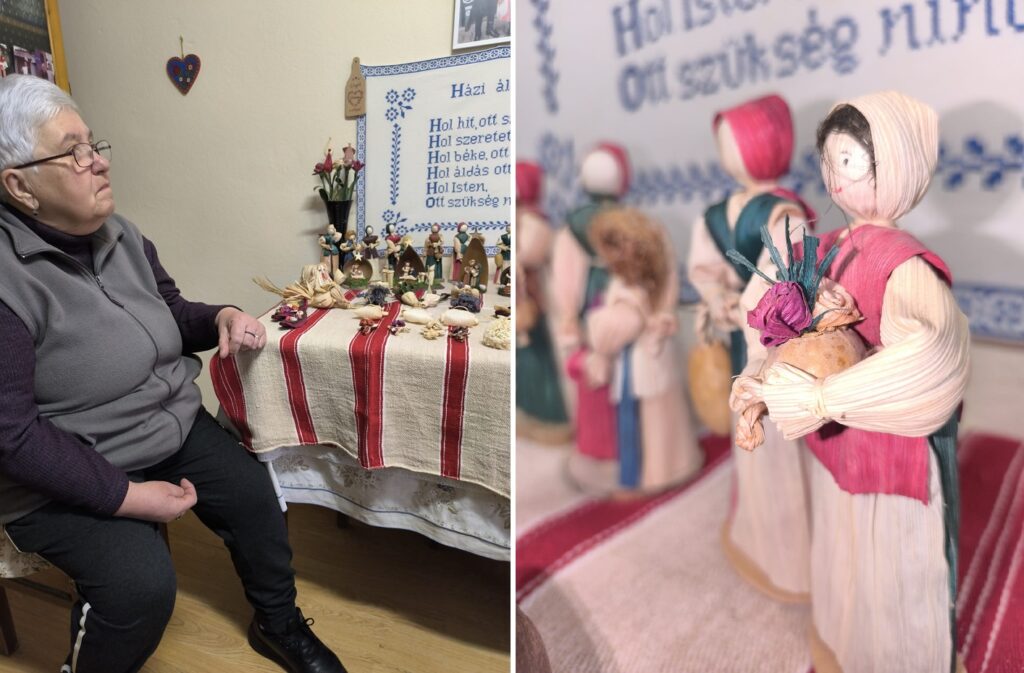 Un meșteșug păstrat cu sfințenie în Sâncraiu: prelucrarea pănușilor de porumb! Fiecare creație este unică reflectând caracterul autentic al lucrului de mână!