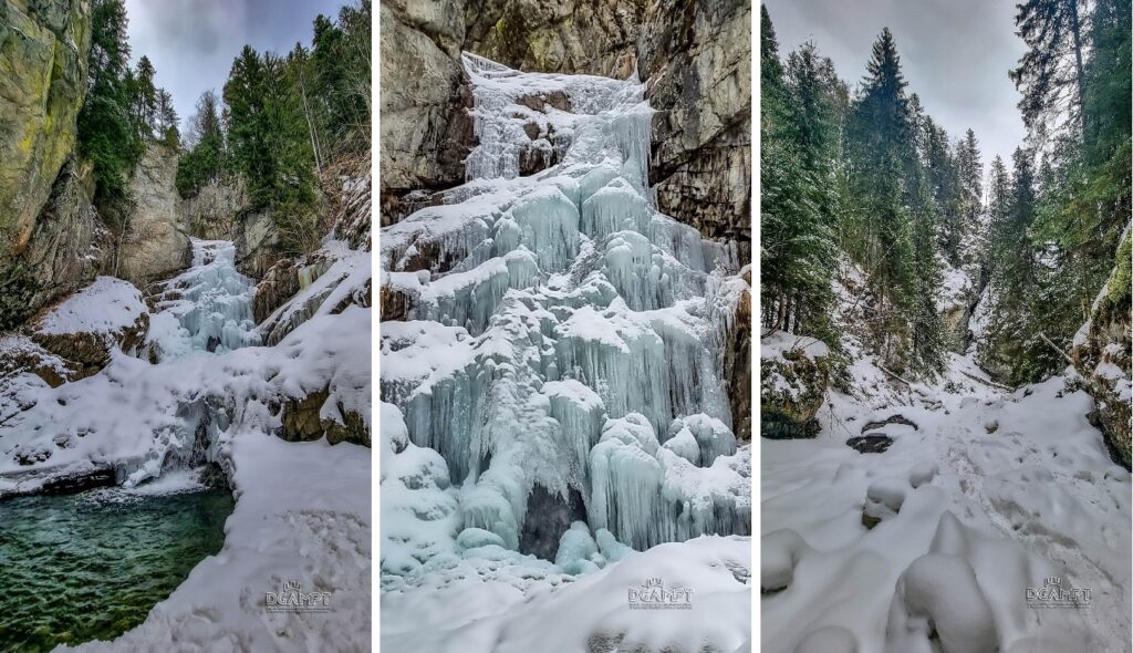 Cascada Valea Mării, spectacol natural din Munții Retezat