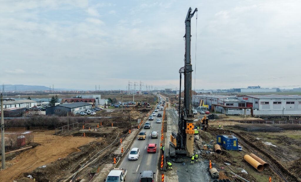 Au început lucrările la pasajul suprateran de pe Centura Oradea, peste calea ferată Oradea – Băile Felix
