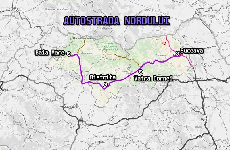 Autostrada Nordului, proiect strategic pentru conectarea Transilvaniei cu Moldova. Tămaș: Va traversa 5 județe – Suceava, Bistrița-Năsăud, Cluj, Maramureș și Satu Mare!