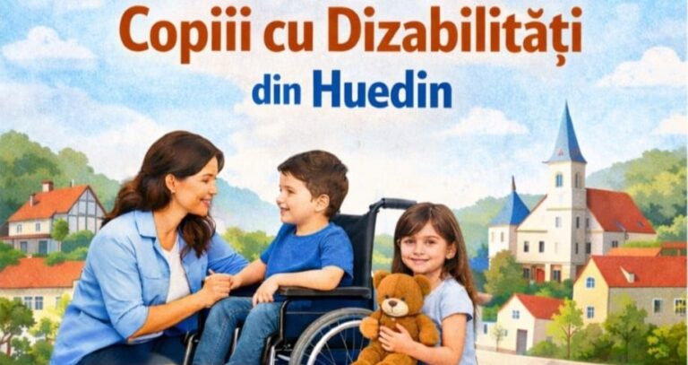 Sprijin financiar pentru copiii cu dizabilități din Huedin. Proiect inițiat în Consiliul Local Huedin