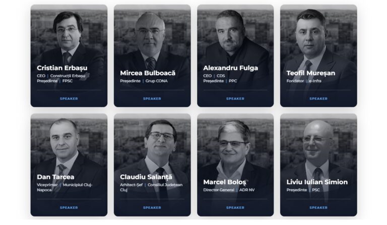 Conferința Regională PSC Transilvania aduce la Cluj liderii industriei construcțiilor: Cine vor fi speakerii de top la Transylvania Construction Summit 2026?
