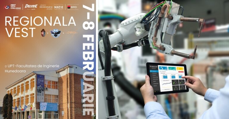 Hunedoara găzduiește pentru prima dată Regionala Vest a competiției FIRST Tech Challenge