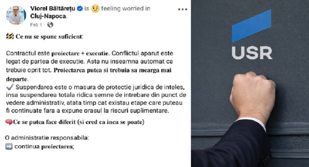 Liberalii clujeni, ironici cu Viorel Băltărețu, după postarea cu centura Clujului: „Guvernăm sau facem stand-up politic?”