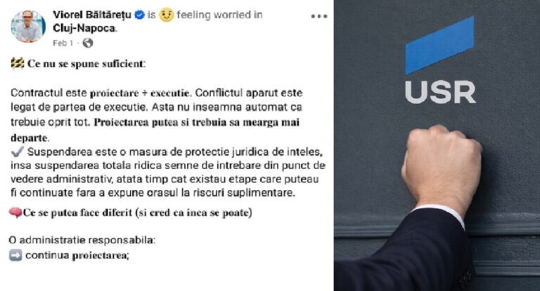 Liberalii clujeni, ironici cu Viorel Băltărețu, după postarea cu centura Clujului: „Guvernăm sau facem stand-up politic?”