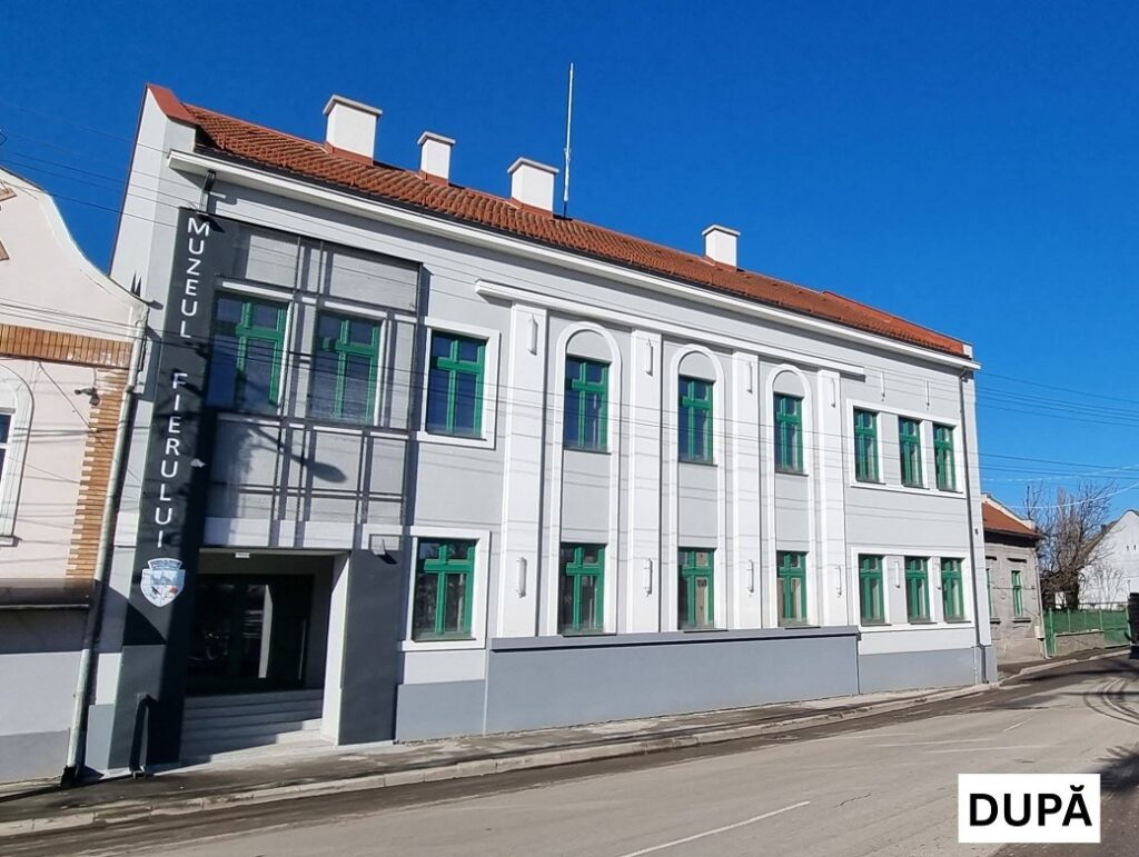 O clădire istorică a fost salvată de la prăbușire după mai bine de 100 de ani: Fostul sediu al Băncii Agricola devine „Muzeul Fierului”