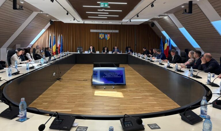 Dialog între mediul de afaceri din Alba și conducerea Agenției Române de Investiții și Comerț Exterior