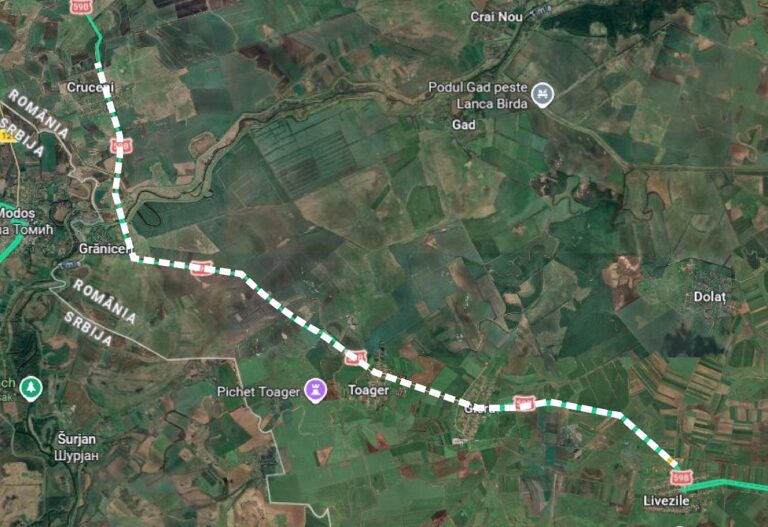 Încep lucrările de consolidare pe DN 59B, între Cruceni și Livezile