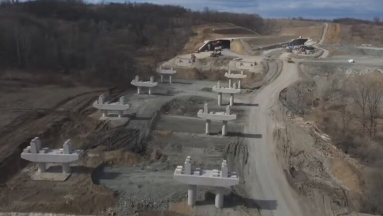 Autostrada A1 Lugoj–Deva: lucrările pe secțiunea Margina–Holdea au ajuns la 56%
