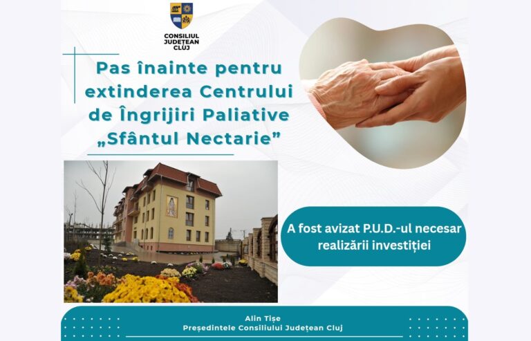 Pas înainte pentru extinderea Centrului de Îngrijiri Paliative „Sfântul Nectarie”: A fost avizat Planul Urbanistic de Detaliu necesar realizării investiției