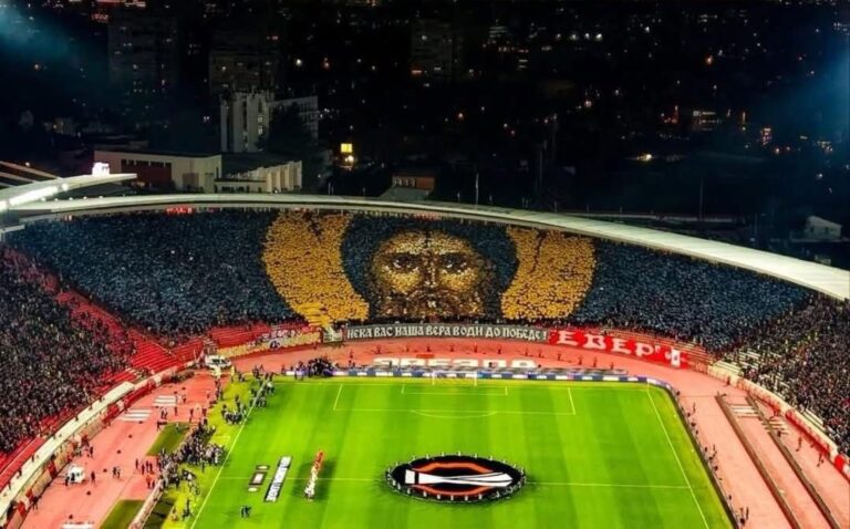 UEFA amendează Steaua Roșie Belgrad pentru o scenografie cu o icoană. Lumea a înnebunit!