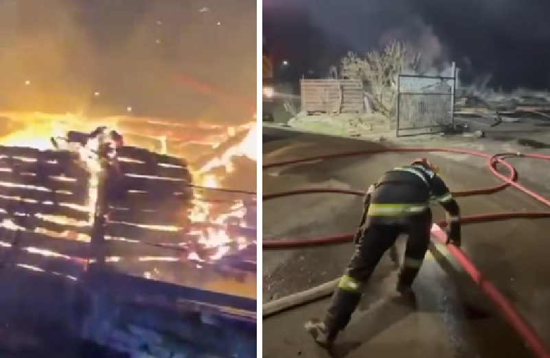 Incendiu devastator la Bucea: o gospodărie distrusă complet după ore întregi de luptă cu flăcările