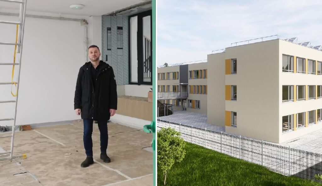 Renovarea este în toi la Liceul „Dumitru Tăuțan” din Florești. Elevii vor avea în curând noi săli de clasă