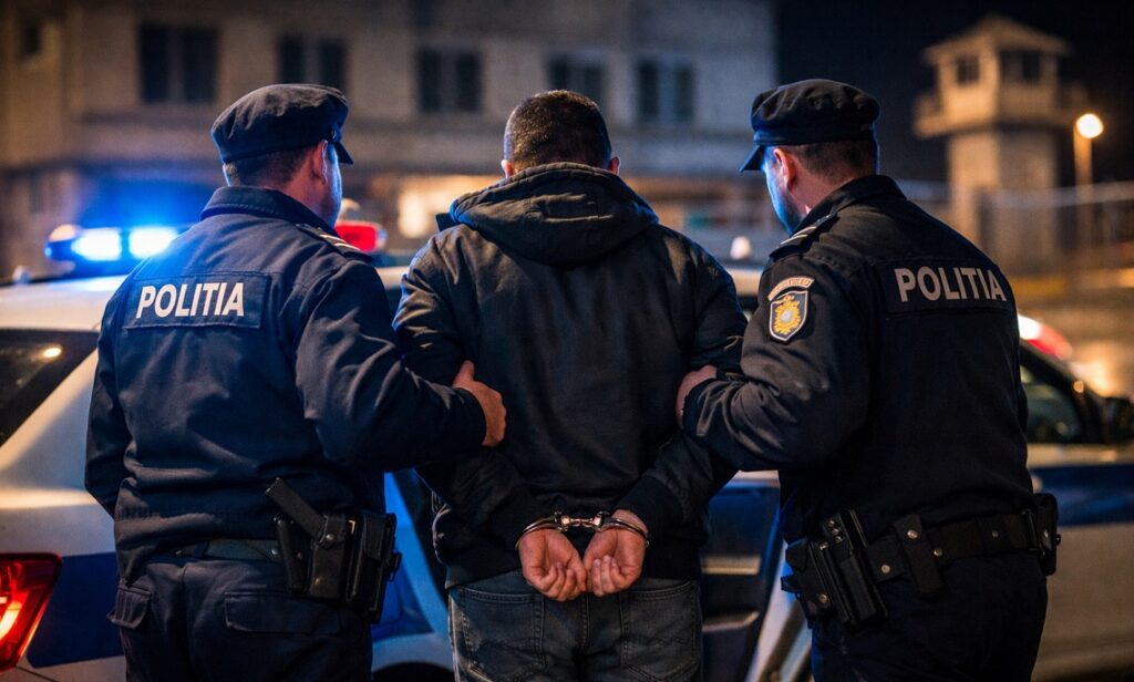 L-au căutat și l-au găsit! Hoț din Orăștie, ridicat de polițiști și dus la închisoare!