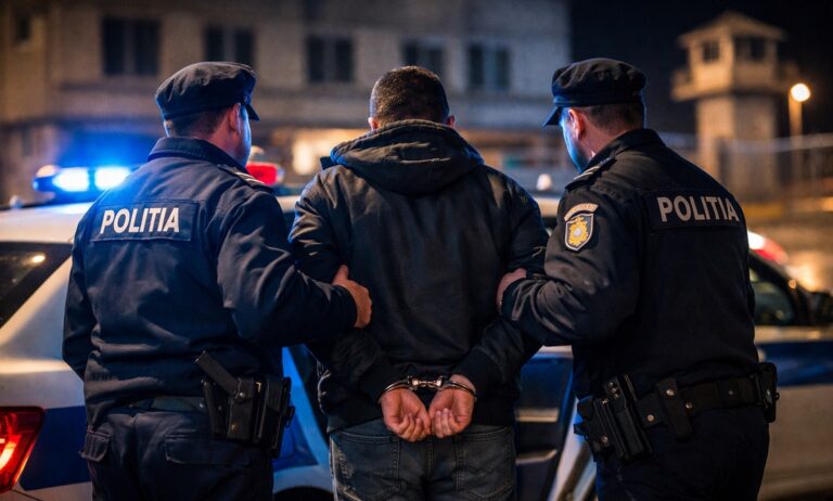 L-au căutat și l-au găsit! Hoț din Orăștie, ridicat de polițiști și dus la închisoare!