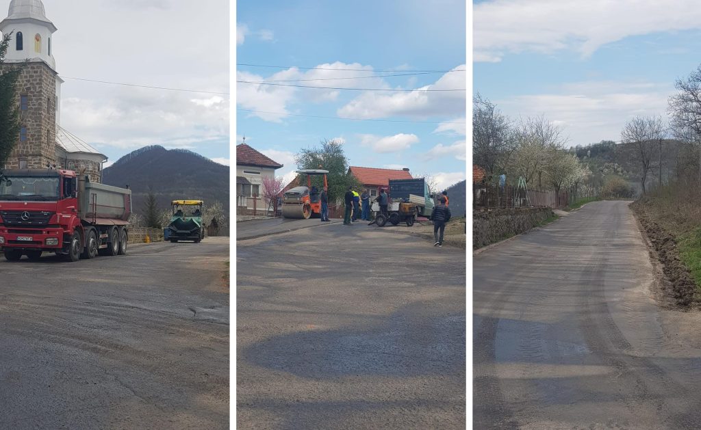 Lucrări de modernizare în comuna Bucureșci: intervenții pe drumul comunal Bucureșci – Șesuri