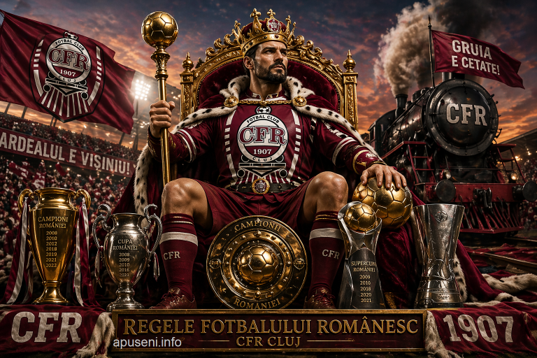 CFR Cluj, regele Ardealului! Echipa din Gruia a sfidat Bucureștiul și a cucerit inimile Transilvaniei