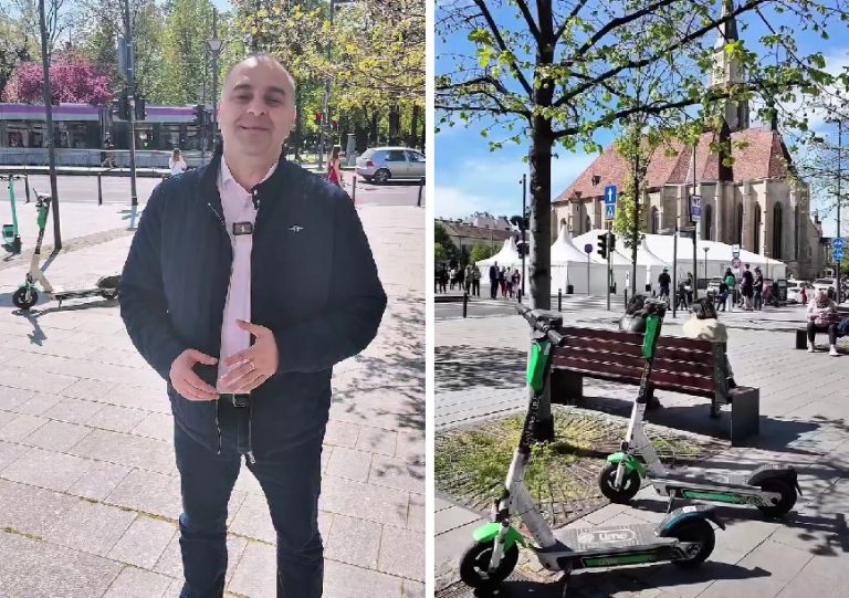 Gata cu haosul trotinetelor din Cluj: Dan Tarcea anunță reguli noi pentru trotinetele de închiriat la Cluj-Napoca!