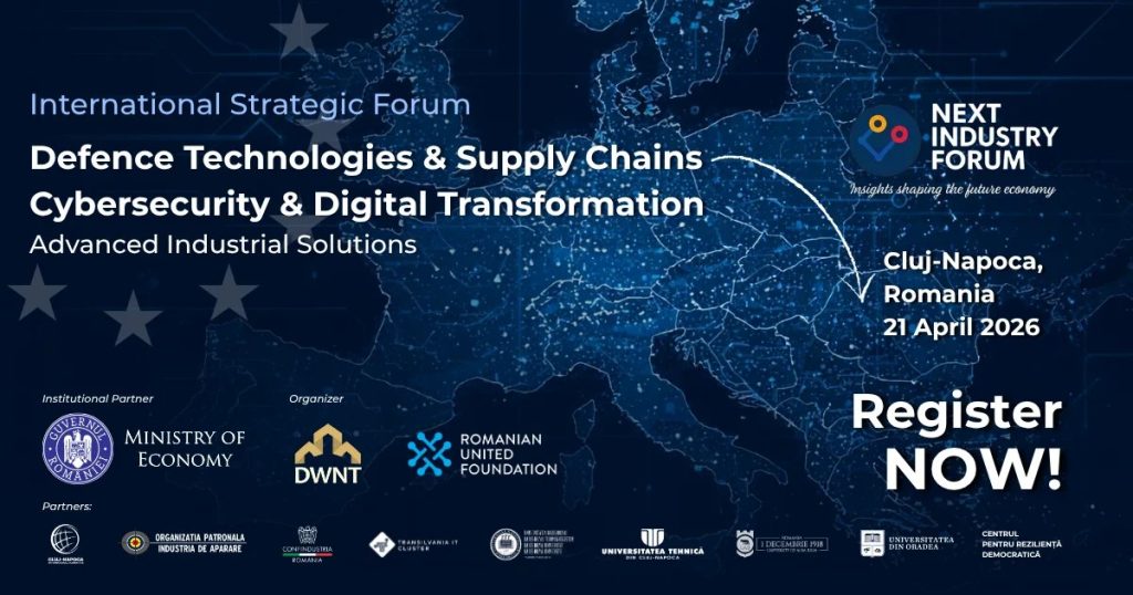 Cluj-Napoca găzduiește o premieră: eveniment internațional dedicat tehnologiilor de apărare și securității cibernetice