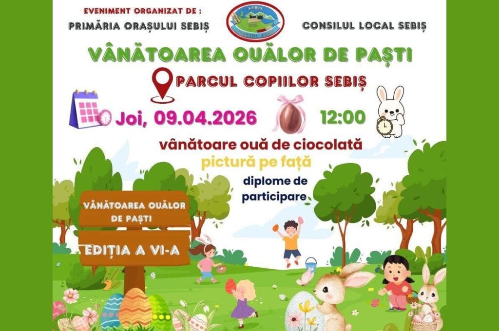 Sebișul devine tărâm de poveste! Eveniment special de Paște