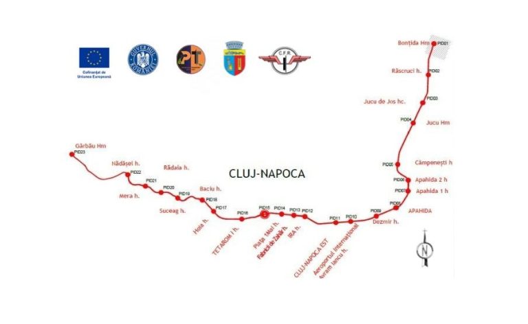 Clujul merge mai departe cu trenul metropolitan: Proiect uriaș de peste 1,4 miliarde lei, finanțat din fonduri europene!