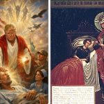 Trump noul Isus Hristos? Donald Trump a postat o imagine în care apare că-l înlocuiește pe Isus!