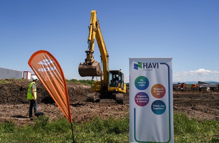 Investiție de 7 milioane de euro la Deva: HAVI, distribuitorul McDonald’s România, construiește aici un depozit logistic modern și creează zeci de locuri de muncă
