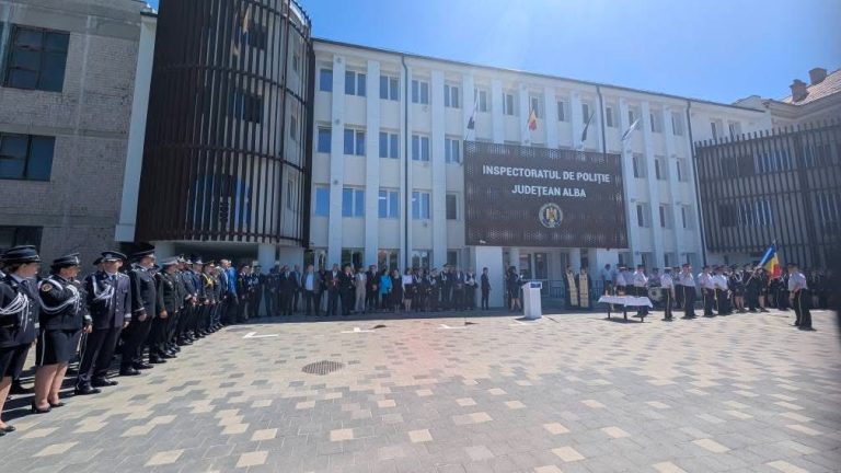 Sediul modernizat al IPJ Alba a fost inaugurat la Alba Iulia. Investiția a fost realizată prin PNRR