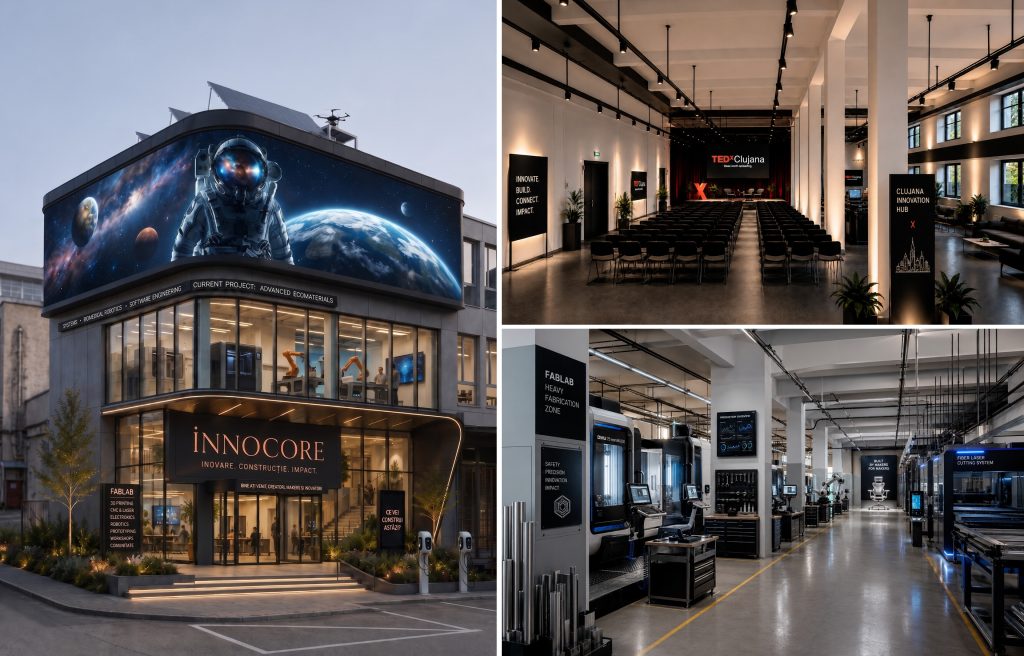 Brandul Clujana renaște: Consiliul Județean Cluj pregătește un hub regional de inovare pe fosta platformă industrială!