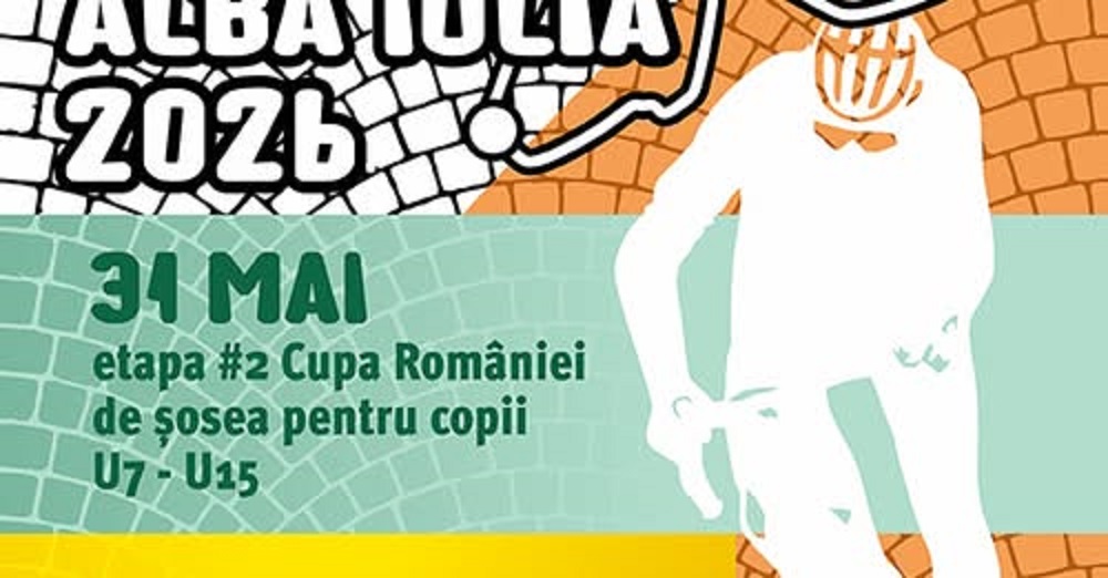 Alba Iulia devine capitala ciclismului pentru copii. Trofeul Alba Iulia are loc pe 31 mai și 1 iunie