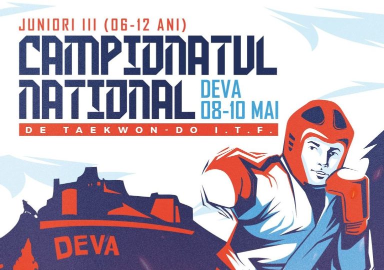 Deva, capitala micilor campioni! Campionatul Național de Taekwon-do ITF pentru Juniori III aduce sute de sportivi în oraș