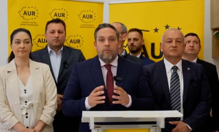 Secretarul general al AUR Cluj, „buldogul” Mihai Curteanu după vandalizarea sediului AUR din Cluj: „Ne-a făcut și mai tari! Nu ne vom lăsa intimidați de ciocoii sistemului!”