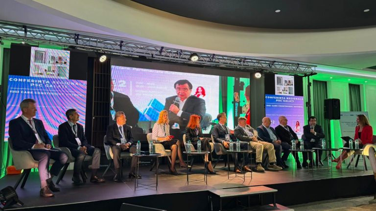 PSC Transilvania, prezentă la Conferința Regională PSC Galați. Stoica: „Infrastructura rutieră, navală, feroviară și portuară poate reprezenta cel mai frumos cadou pe care noi, ca și constructori, îl lăsăm generațiilor următoare!”