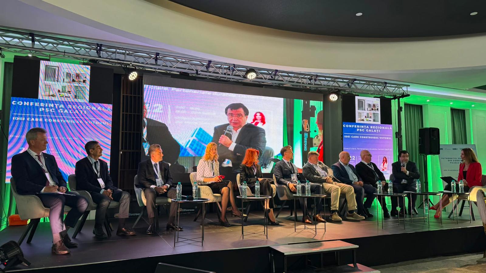 PSC Transilvania, prezentă la Conferința Regională PSC Galați. Stoica: „Infrastructura rutieră, navală, feroviară și portuară poate reprezenta cel mai frumos cadou pe care noi, ca și constructori, îl lăsăm generațiilor următoare!”