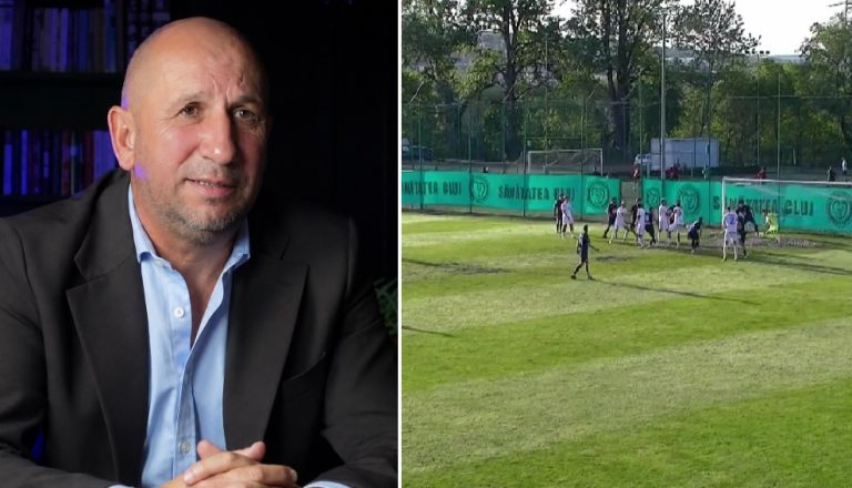 Spectacol total la Cluj: Sănătatea a învins Metalurgistul Cugir cu 3-2, iar Vasile Miriuță confirmă încă o dată clasa sa de antrenor!