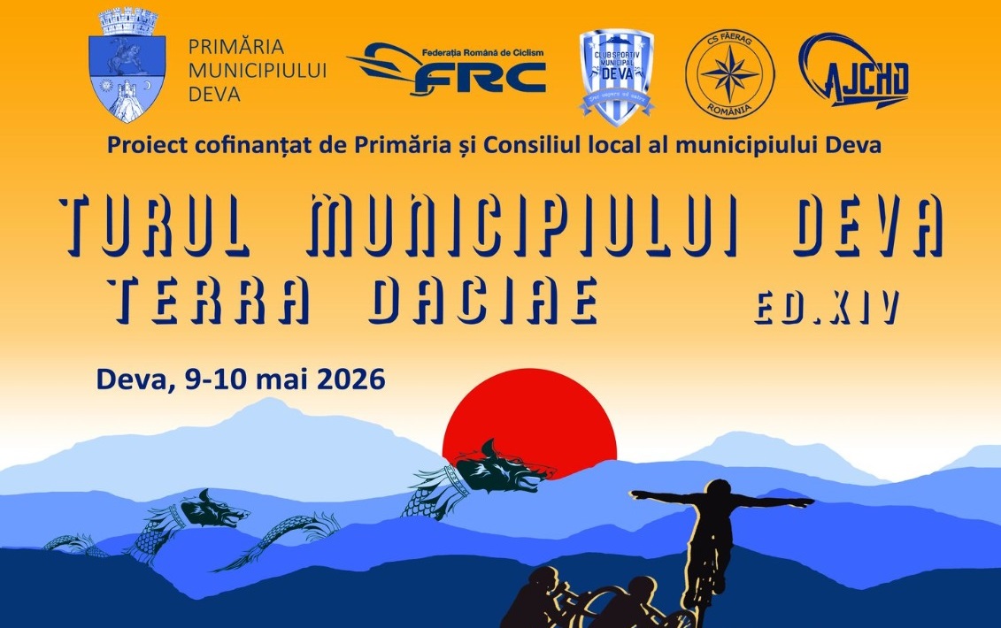Închideri și restricții de circulație în perioada Turului Municipiului Deva la ciclism