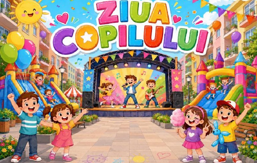 1 Iunie la Aleșd. Ziua Copilului va fi sărbătorită printr-un program plin de activități, spectacole și surprize