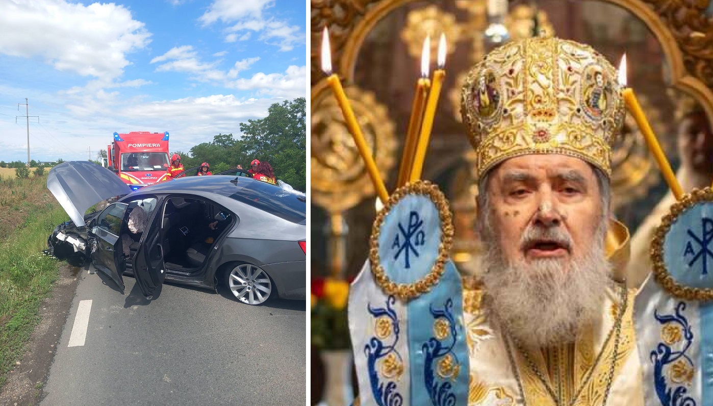 ÎPS Timotei, implicat într-un accident rutier pe drumul Arad – Horia. Arhiepiscopul a fost transportat la spital