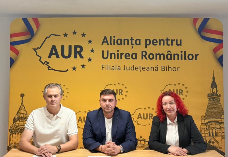 AUR Bihor cere parlamentarilor județului să anunțe public dacă votează Guvernul Tomac