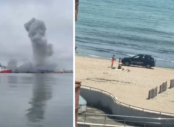 ALERTĂ pe litoral: Stațiuni evacuate după emiterea unui cod roșu de explozie. Peste 1.000 de persoane, îndepărtate de pe plaje!