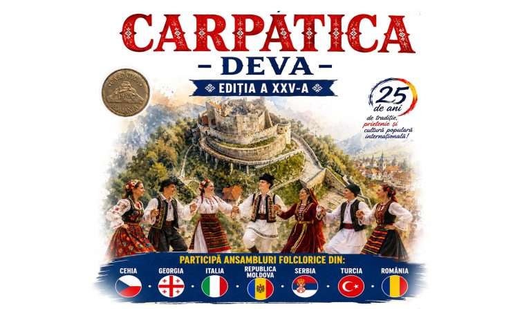 Festivalul Internațional de Folclor „Carpatica” Deva – 25 de ani de tradiție, cultură și prietenie între popoare