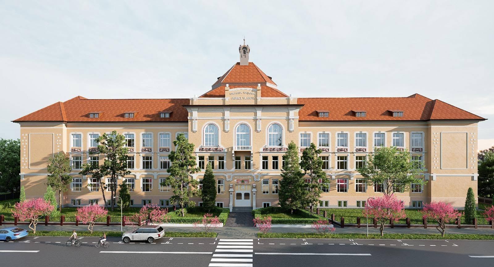 Investiție de peste 7,1 milioane de lei pentru modernizarea Colegiului Național „Aurel Vlaicu” din Orăștie